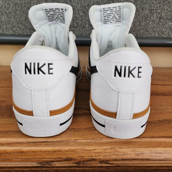 Nike Men's Court Legacy Leather Athletic Sneaker Shoes Size 11 - Picture 3 of 6